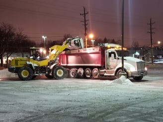 Schill’s commercial snow and dump truck