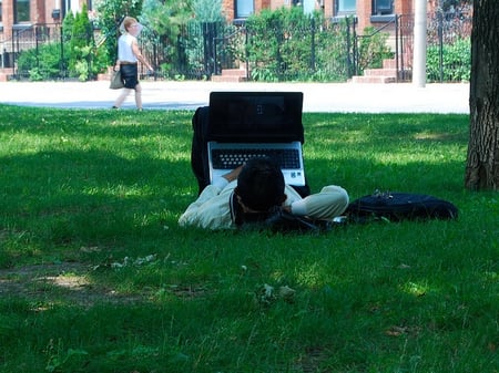 wifi access is expected for today's outdoor workspaces