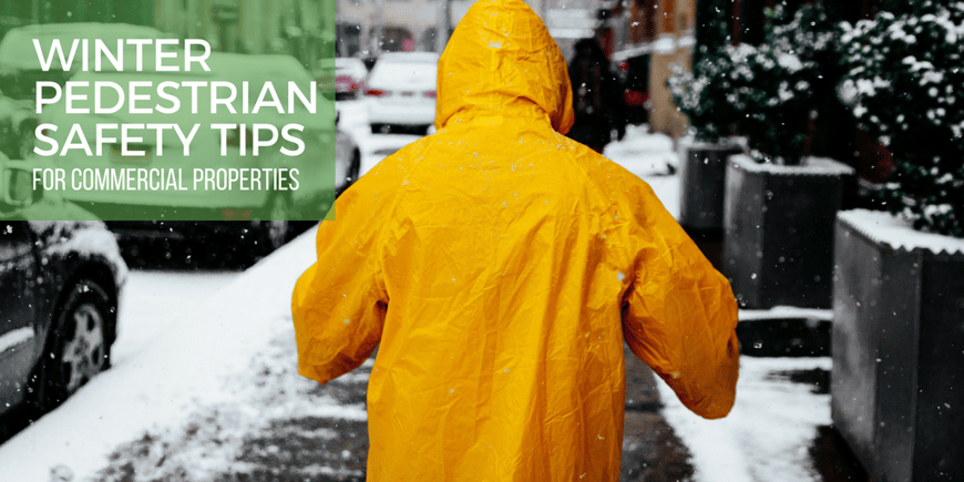 Winter pedestrian safety tips for commercial properties