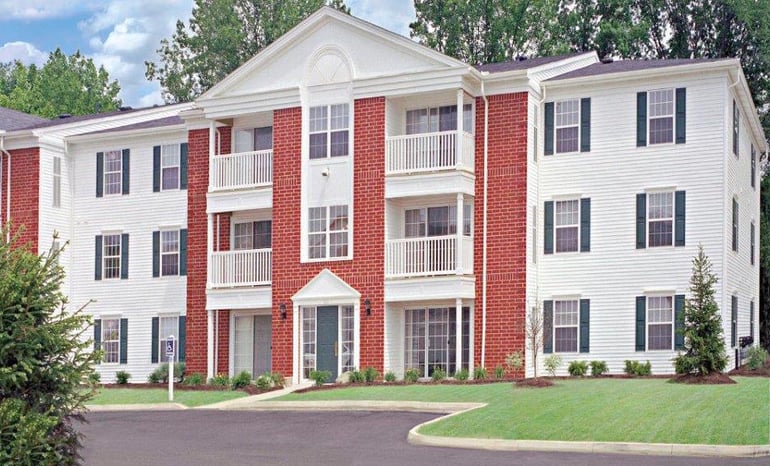 Commercial Eaton Ridge apartments in Northfield Ohio — Gross Builders landscape