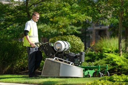 propane mower