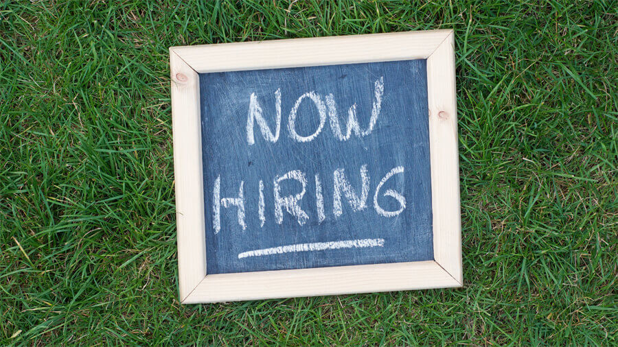 now hiring
