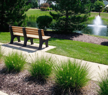 St. Mary of the Woods requires a landscape that's manicured and inviting for tenants and their guests.