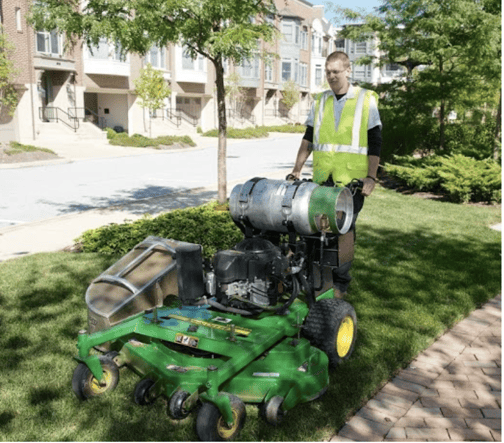 Alternative energy mowers follow EPA regulations for sustainable landscaping