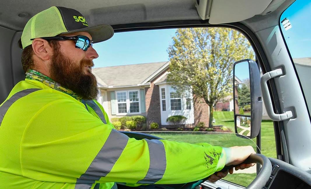 Schill Commerical Landscape truck driver