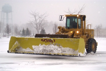 Schill’s commercial snow plow truck